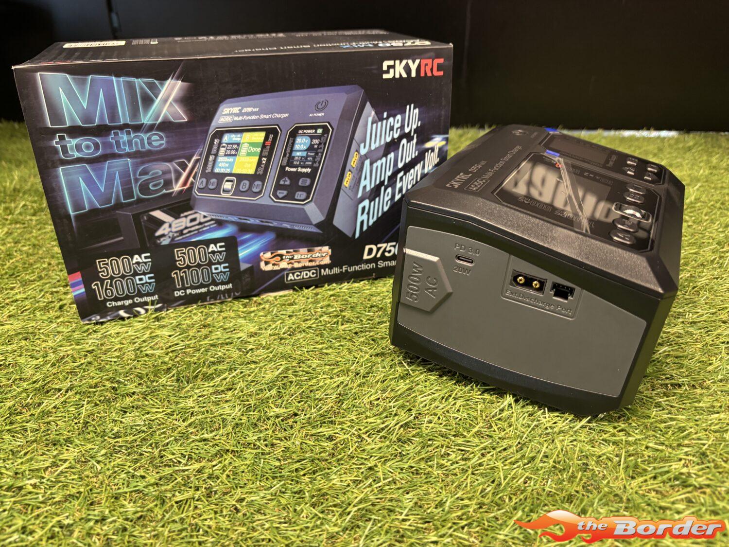SkyRC D750 Mix Charger/Power Supply (AC 500W, DC 1600W) Duo Charger AC/DC 100201 - Afbeelding 12