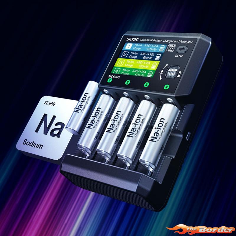 SkyRC MC5000 NiMH/NiCD AA/AAA/Lithium Battery Charger 100214 - Afbeelding 4