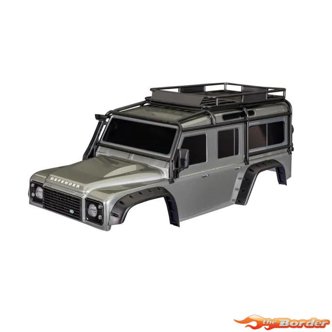 Traxxas Body Land Rover Silver (Complete with plastic, Clipless) 8050-SLVR