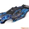 Traxxas Body Rustler 4X4 Vxl Blue/Silver Window Grill Lights Decal Sheet 6717X