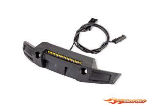 Traxxas Front Bumper Black (with LED Lights) 10783