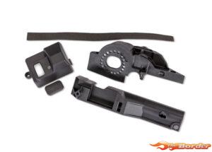 Traxxas Gear Covers (1)/ receiver (1)/ center driveshaft (1) 10777X