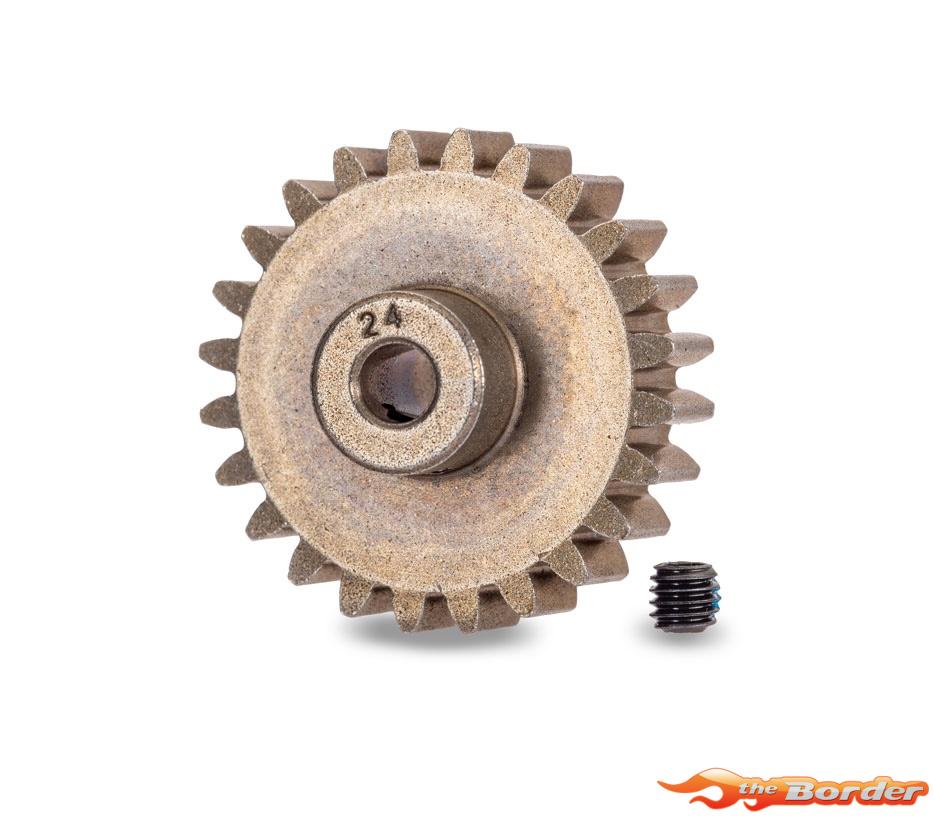 Traxxas Pinion Gear 24T (32DP / M0.8) (fits 3.17mm shaft) Steel 10841