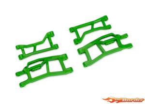 Traxxas WideMaxx Front Upper & Lower HD Suspension Arms - Green 10725-GRN
