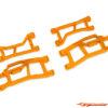 Traxxas WideMaxx Front Upper & Lower HD Suspension Arms - Orange 10725-ORNG