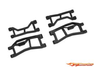 Traxxas WideMaxx Rear Upper & Lower HD Suspension Arms - Black 10727-BLK