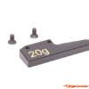 Schumacher 20G Brass Front Weight - MI9 U9033 - Afbeelding 3