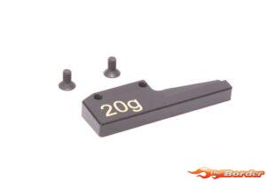 Schumacher 20G Brass Front Weight - MI9 U9033