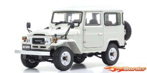 Kyosho 1/18 TOYOTA Land Cruiser 40 Van White 1980 (BJ42V) 08971W