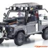 Kyosho 1/18 Resin Land Rover Defender 2001 Tomb Raider Edition 08903TR - Afbeelding 2
