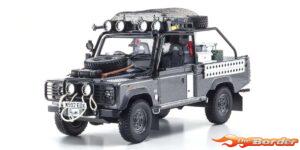 Kyosho 1/18 Resin Land Rover Defender 2001 Tomb Raider Edition 08903TR