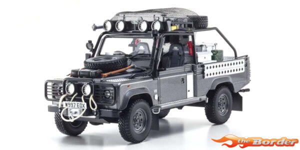 Kyosho 1/18 Resin Land Rover Defender 2001 Tomb Raider Edition 08903TR