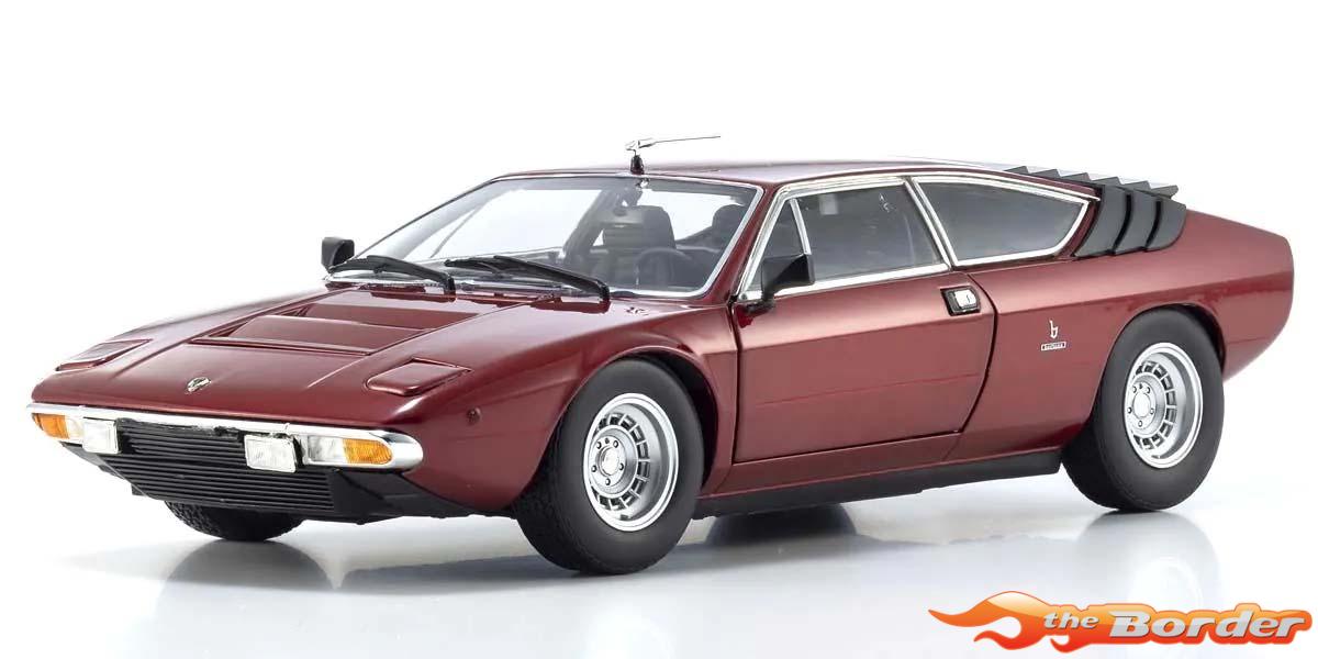 Kyosho 1/18 Lamborghini Urraco P250 1973 Red Metal 8446R