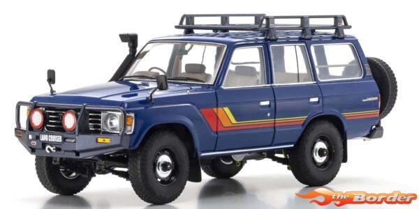 Kyosho 1/18 TOYOTA Land Cruiser 60 1980 Blue 08956XBL