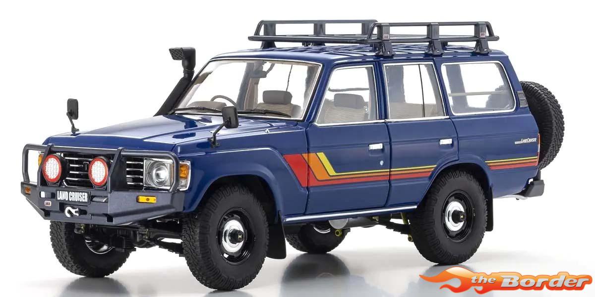 Kyosho 1/18 TOYOTA Land Cruiser 60 1980 Blue 08956XBL
