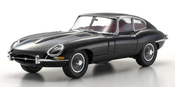 Kyosho 1/18 Jaguar E-Type 3.8L Coupe MK1 1961 Black KS08954BK
