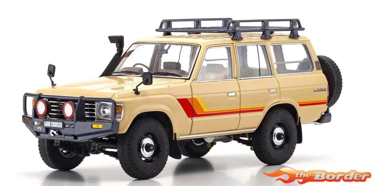 Kyosho 1/18 TOYOTA Land Cruiser 60 1980 Beige 08956XBE