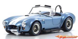 Kyosho 1/18 Shelby Cobra 427 S/C Spider 1962 Light Blue-White KS08047SBL
