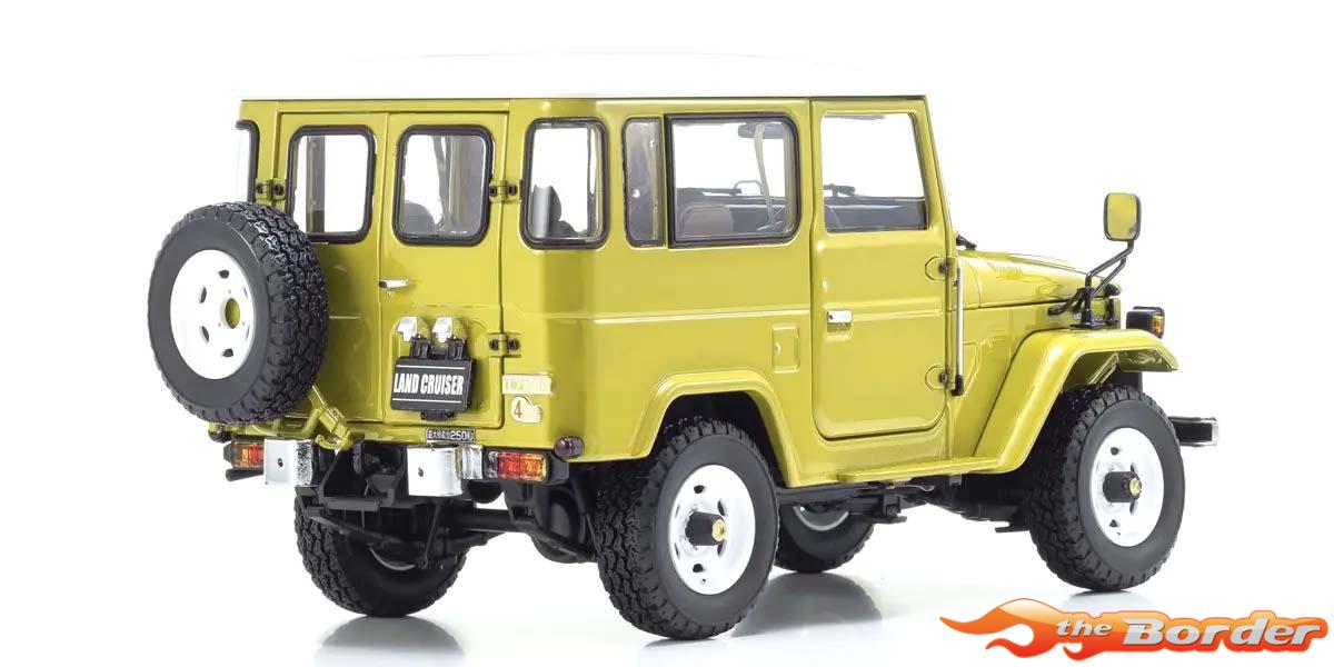 Kyosho 1/18 TOYOTA Land Cruiser 40 Van Yellow 1980 (BJ42V) 08971Y - Afbeelding 5