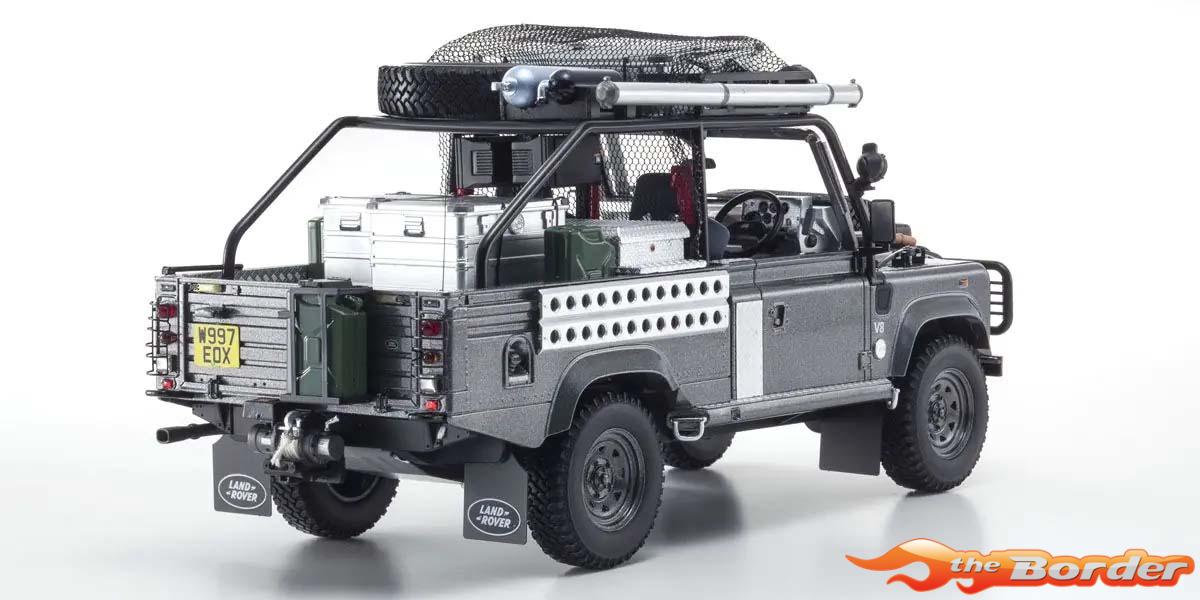 Kyosho 1/18 Resin Land Rover Defender 2001 Tomb Raider Edition 08903TR - Afbeelding 3