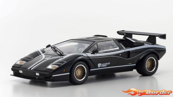 Kyosho 1/18 Lamborghini Countach LP500R Black-White 8320C