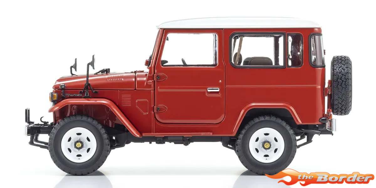 Kyosho 1/18 TOYOTA Land Cruiser 40 Van Red 1980 (BJ42V) 08971R - Afbeelding 4
