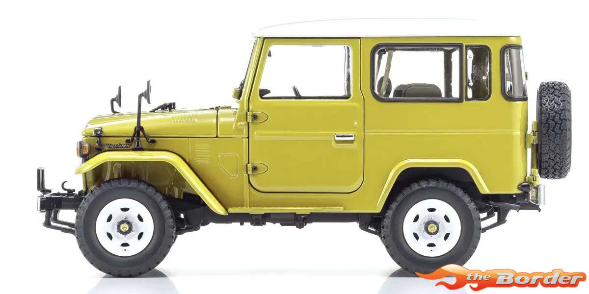 Kyosho 1/18 TOYOTA Land Cruiser 40 Van Yellow 1980 (BJ42V) 08971Y - Afbeelding 4