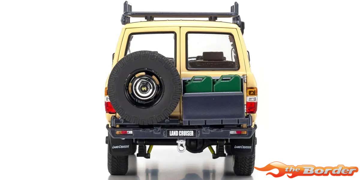 Kyosho 1/18 TOYOTA Land Cruiser 60 1980 Beige 08956XBE - Afbeelding 4