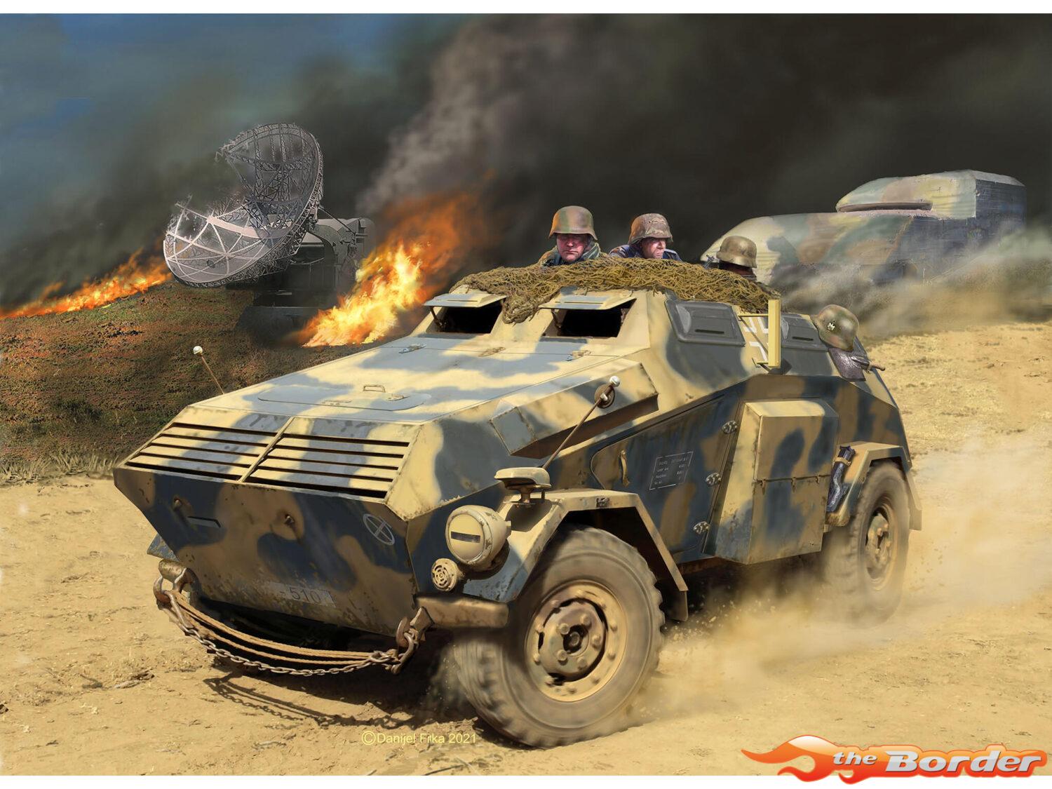 Revell German Command Armoured Vehicle Sd.Kfz.247 Ausf.B 03335 - Afbeelding 5