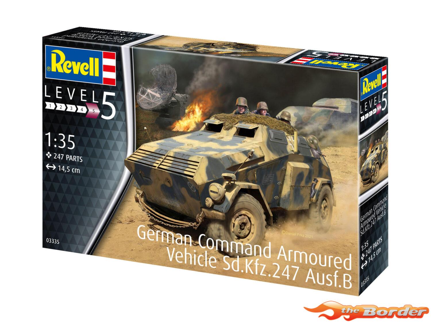 Revell German Command Armoured Vehicle Sd.Kfz.247 Ausf.B 03335 - Afbeelding 6