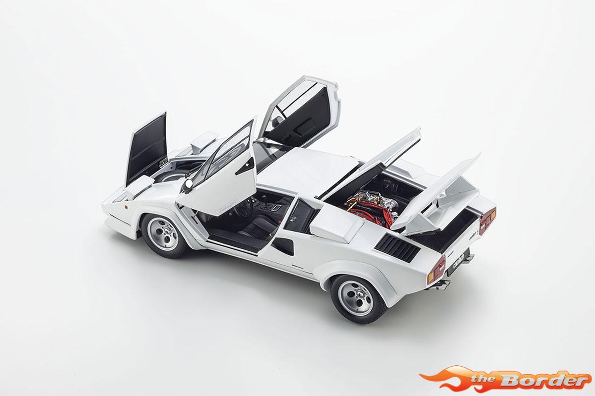 Kyosho 1/18 Lamborghini Countach LP400 S White 8320WFL - Afbeelding 5