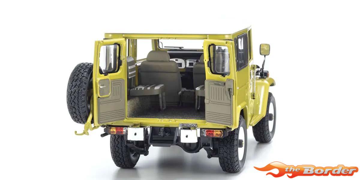 Kyosho 1/18 TOYOTA Land Cruiser 40 Van Yellow 1980 (BJ42V) 08971Y - Afbeelding 3