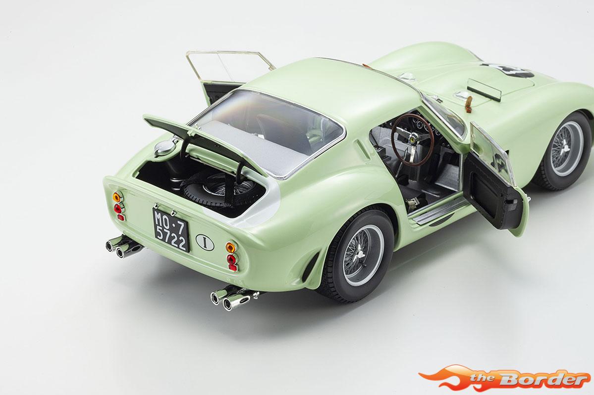 Kyosho 1/18 Ferrari 250 GTO Goodwood Tourist Trophy 1962 NR.15 08438C - Afbeelding 5