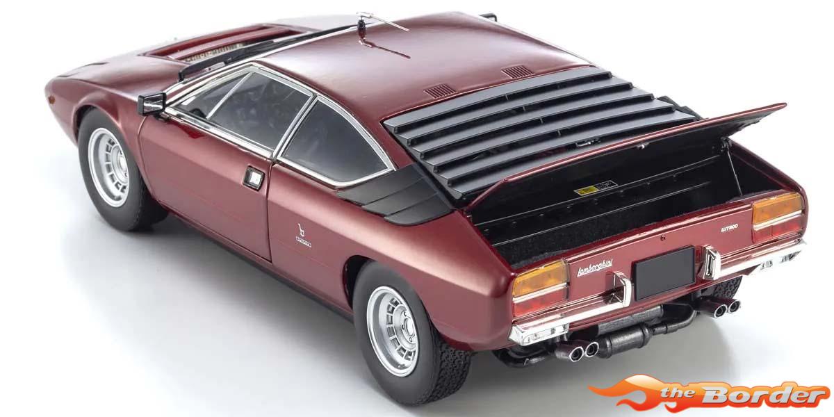 Kyosho 1/18 Lamborghini Urraco P250 1973 Red Metal 8446R - Afbeelding 5