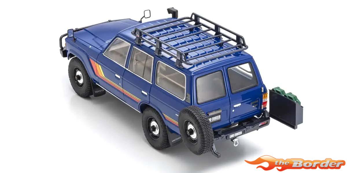 Kyosho 1/18 TOYOTA Land Cruiser 60 1980 Blue 08956XBL - Afbeelding 5