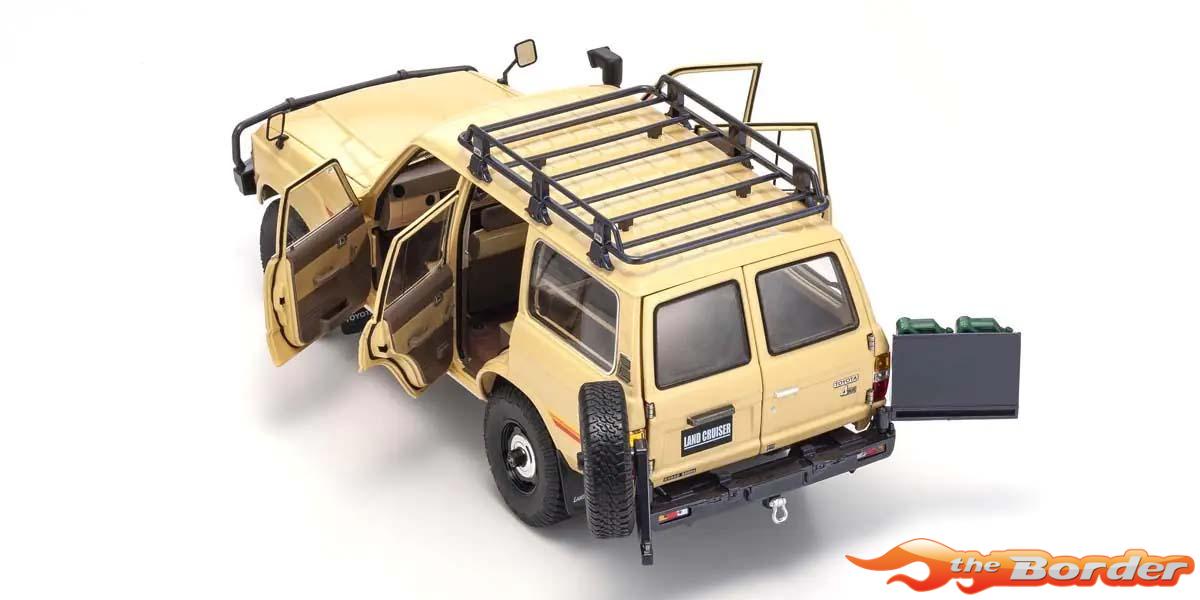 Kyosho 1/18 TOYOTA Land Cruiser 60 1980 Beige 08956XBE - Afbeelding 5