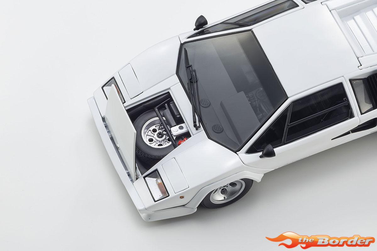 Kyosho 1/18 Lamborghini Countach LP400 S White 8320WFL - Afbeelding 6