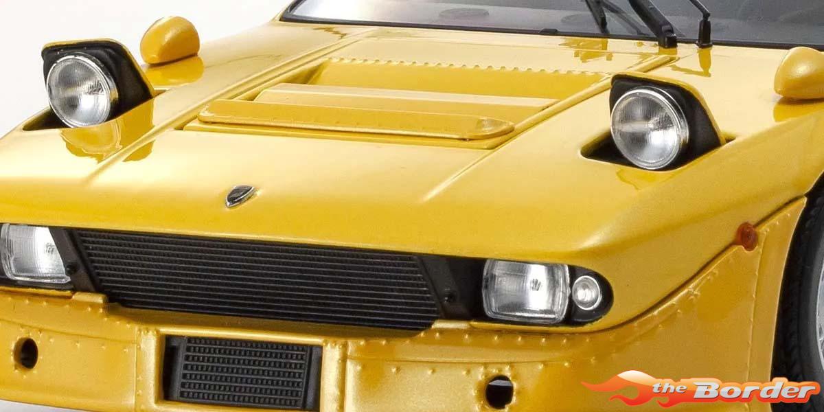 Kyosho 1/18 Lamborghini Urraco Rally 1974 Yellow 8445GY - Afbeelding 6