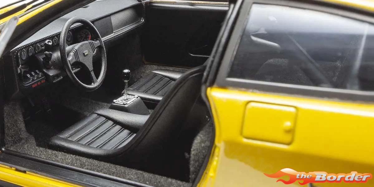 Kyosho 1/18 Lamborghini Urraco Rally 1974 Yellow 8445GY - Afbeelding 7