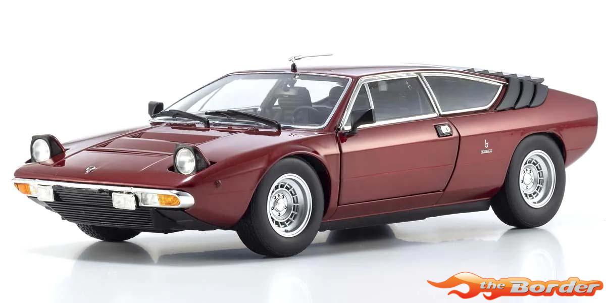 Kyosho 1/18 Lamborghini Urraco P250 1973 Red Metal 8446R - Afbeelding 7