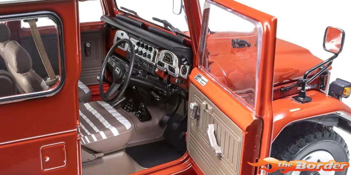 Kyosho 1/18 TOYOTA Land Cruiser 40 Van Red 1980 (BJ42V) 08971R - Afbeelding 2
