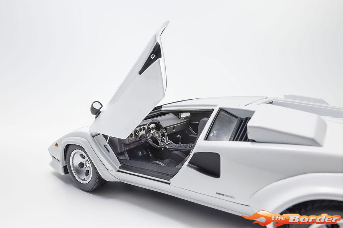 Kyosho 1/18 Lamborghini Countach LP400 S White 8320WFL - Afbeelding 8