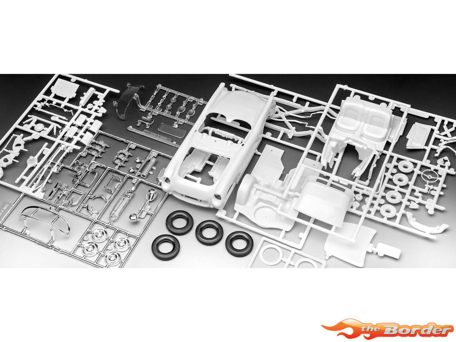Revell 1953 Chevrolet Corvette Roadster modelbouwpakket 1/24 07718 - Afbeelding 6