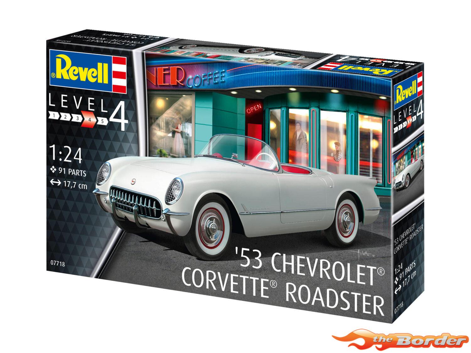 Revell 1953 Chevrolet Corvette Roadster modelbouwpakket 1/24 07718 - Afbeelding 7