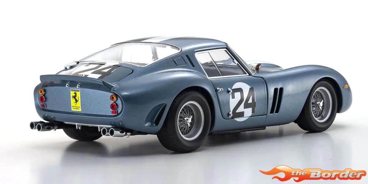 Kyosho 1/18 Ferrari 250 GTO Sebring 1ST GT 3.0 1962 NR.24 KS08438D - Afbeelding 9