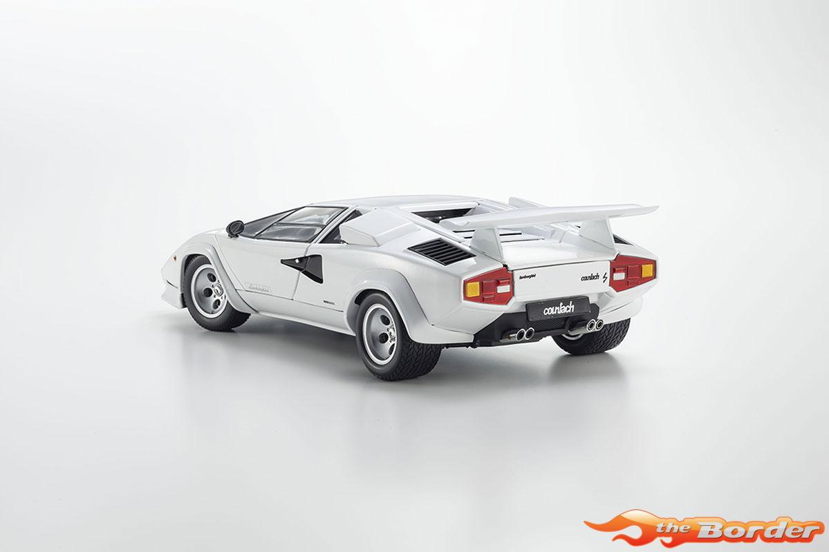 Kyosho 1/18 Lamborghini Countach LP400 S White 8320WFL - Afbeelding 9