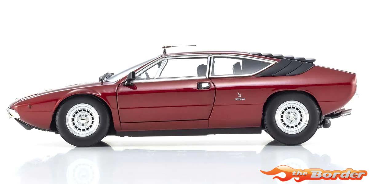 Kyosho 1/18 Lamborghini Urraco P250 1973 Red Metal 8446R - Afbeelding 12