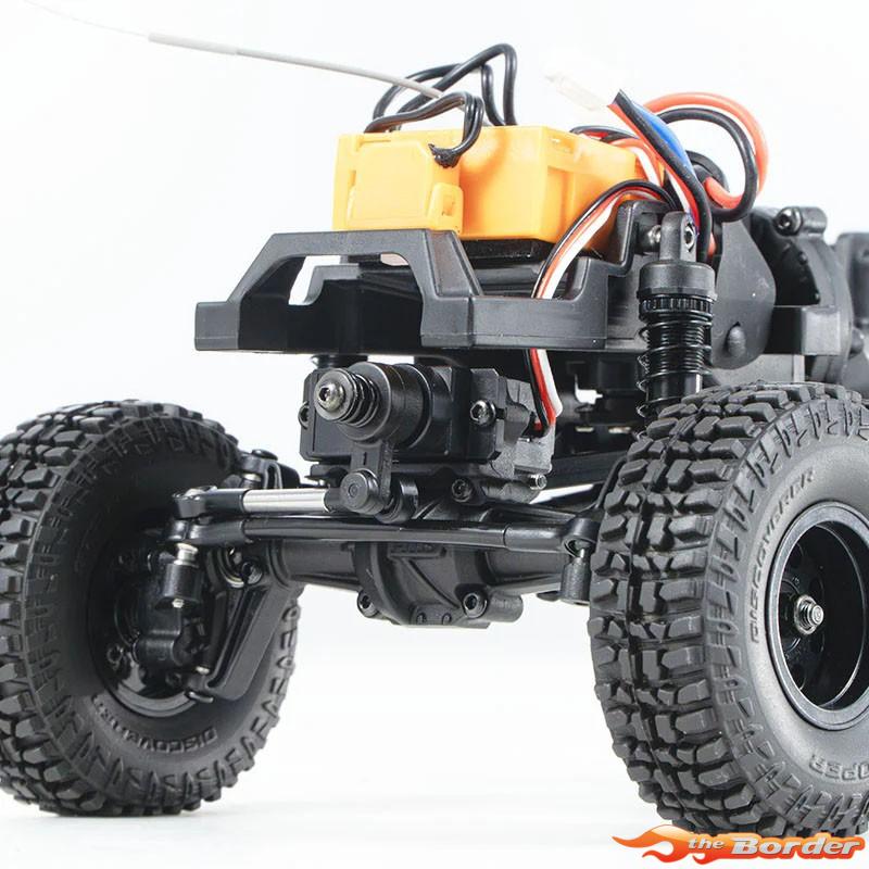 FMS 1/24 Chevrolet K5 blazer FCX24 Pro brushless Crawler RTR kit - Black 12403 - Afbeelding 4