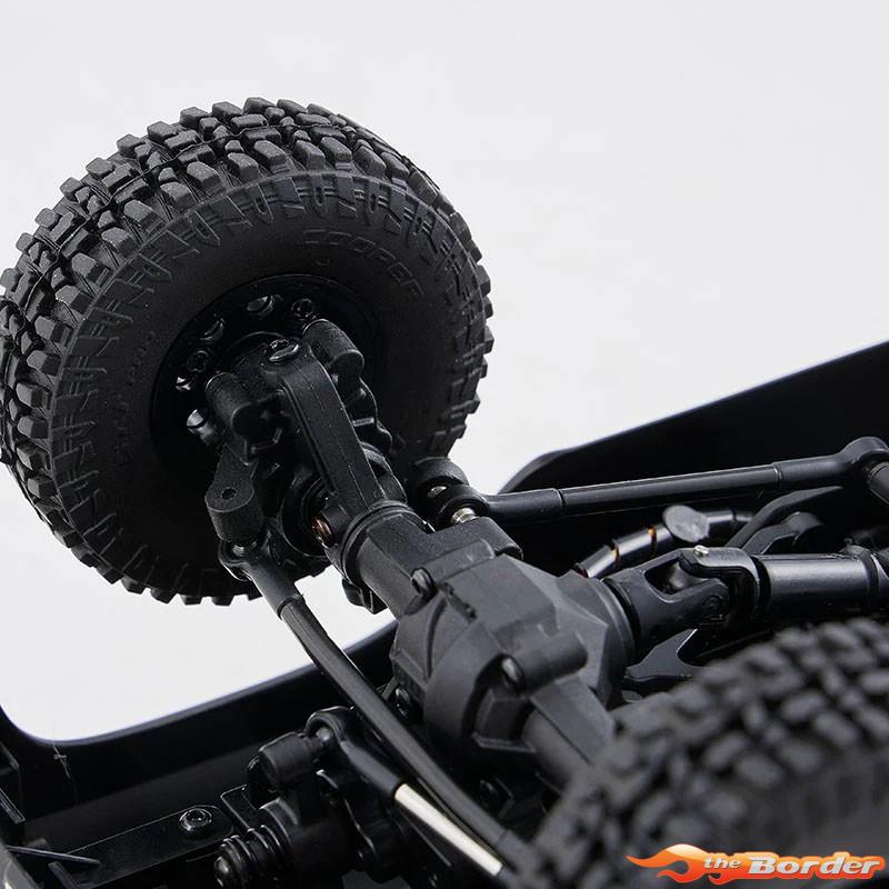 FMS 1/24 Chevrolet K5 blazer FCX24 Pro brushless Crawler RTR kit - Black 12403 - Afbeelding 2