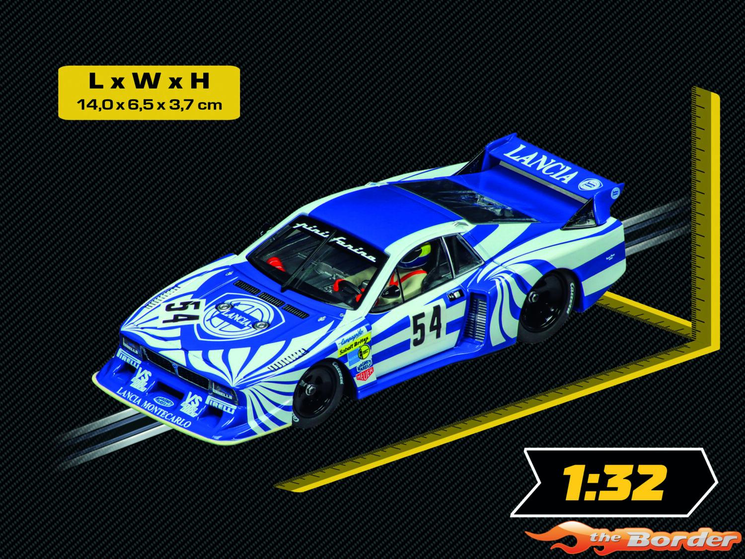 Carrera Digital 132 Lancia Beta Montecarlo Turbo Silverstone No.54 32030 - Afbeelding 3